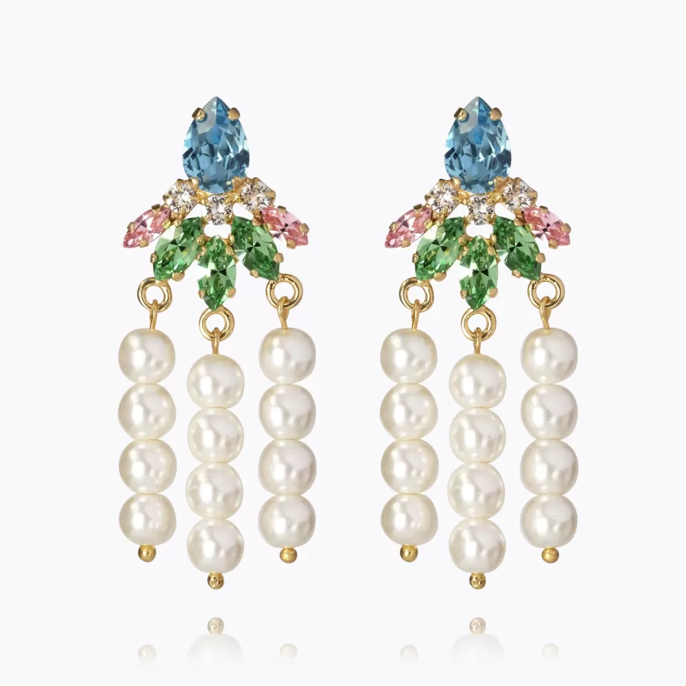 Caroline Svedbom Afrodite Earrings/Pastel Combo