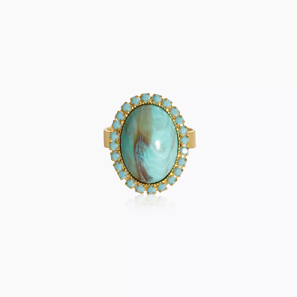 Caroline Svedbom Boho Turqouise Ring/Turquoise Matt