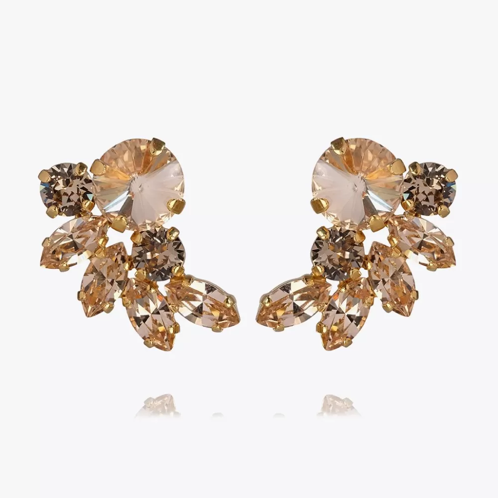 Caroline Svedbom Electra Earring/Greige Combo