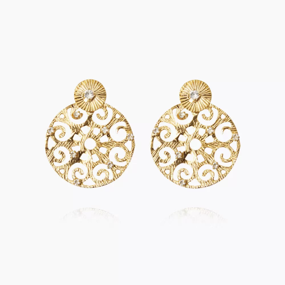 Caroline Svedbom Evanna Earrings/Crystal