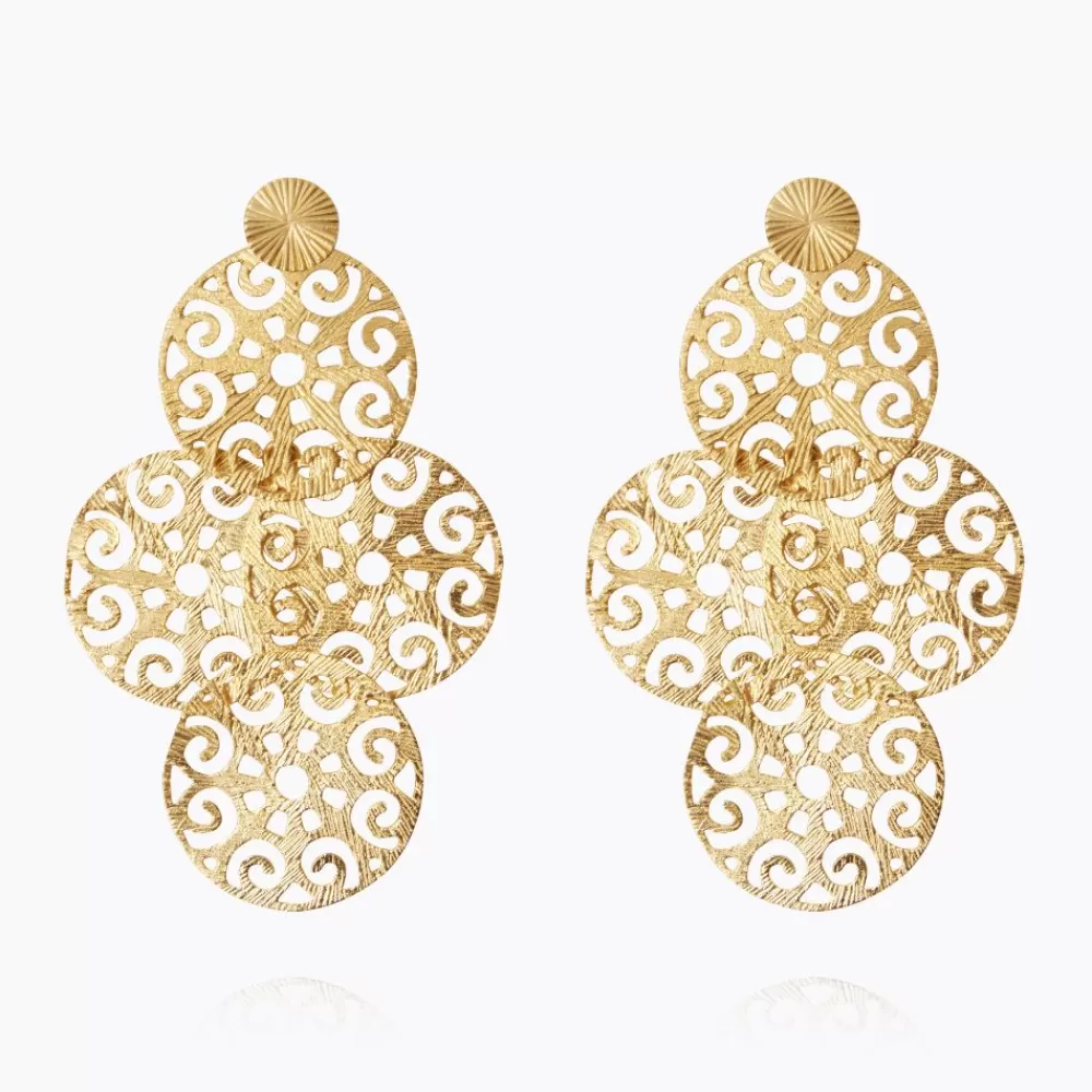 Caroline Svedbom Evanna Statement Earrings