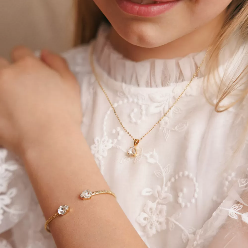 Caroline Svedbom Flower Girl Bracelet/Crystal (Children Size)