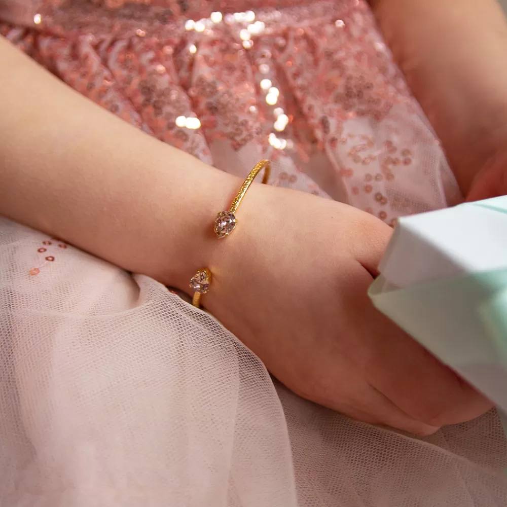 Caroline Svedbom Flower Girl Bracelet/Vintage Rose (Children Size)