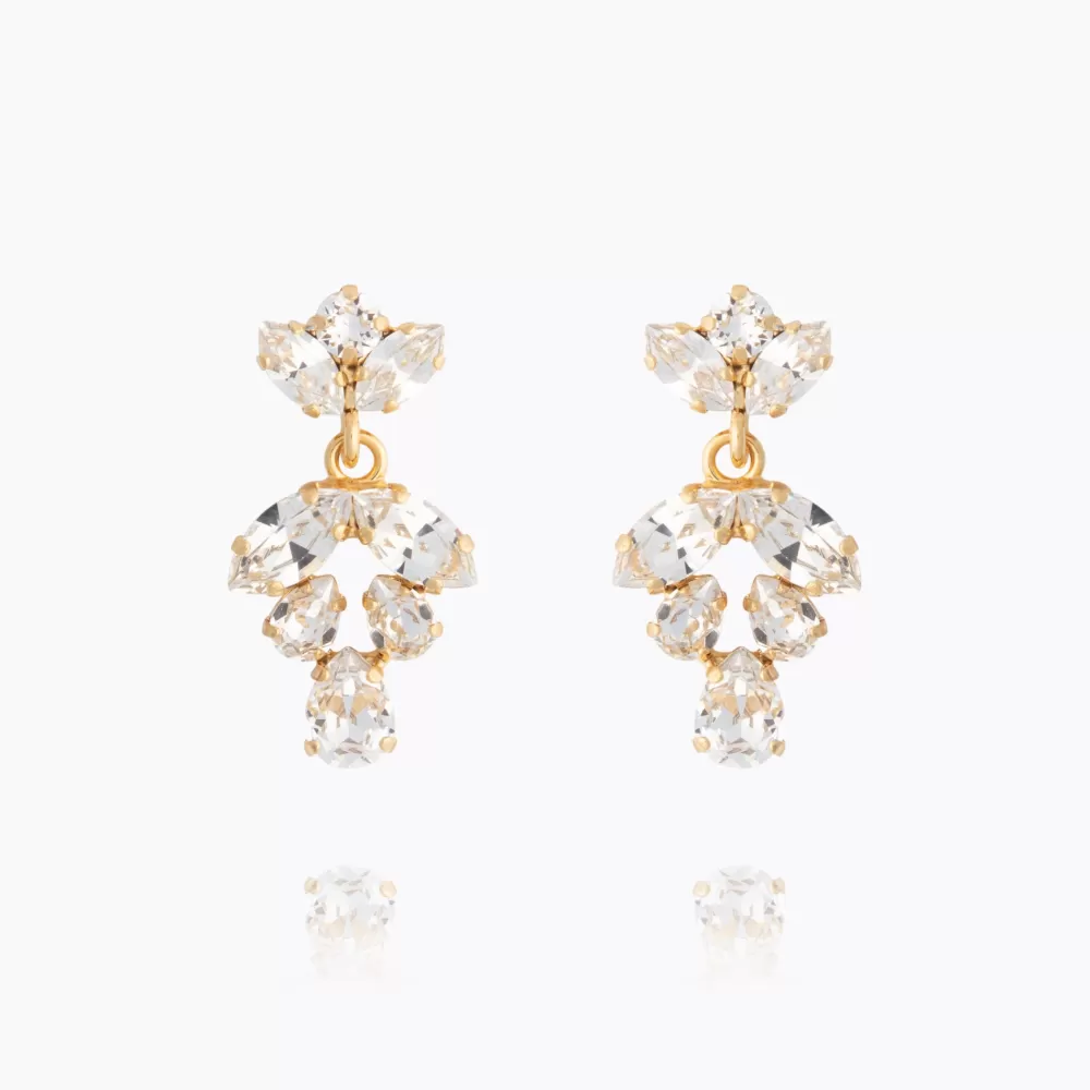 Caroline Svedbom Kiss Me Earrings/Crystal