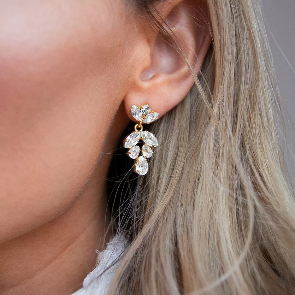 Caroline Svedbom Kiss Me Earrings/Crystal