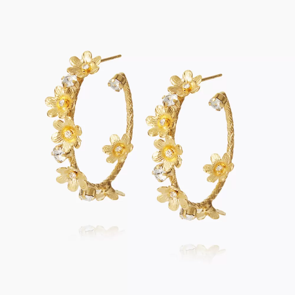 Caroline Svedbom Laurel Earrings/Crystal