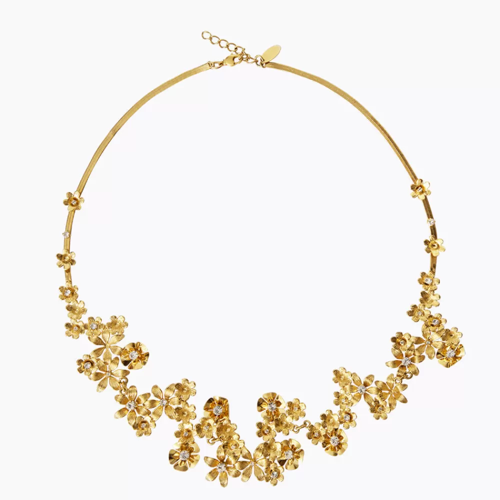 Caroline Svedbom Laurel Necklace/Crystal