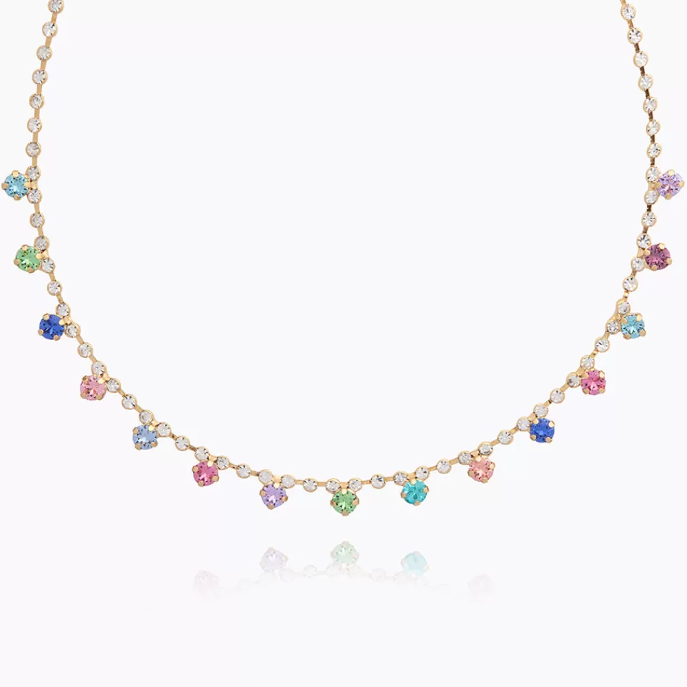 Caroline Svedbom Lily Necklace/Rainbow Combo