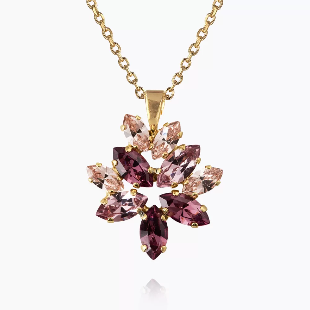 Caroline Svedbom Melia Necklace/Violet Combo