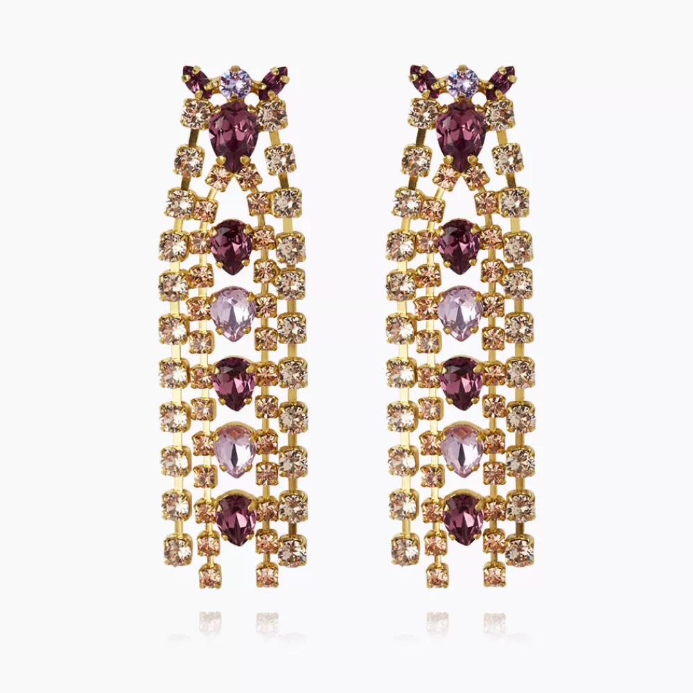 Caroline Svedbom Mini Penelope Earrings/Iris Combo