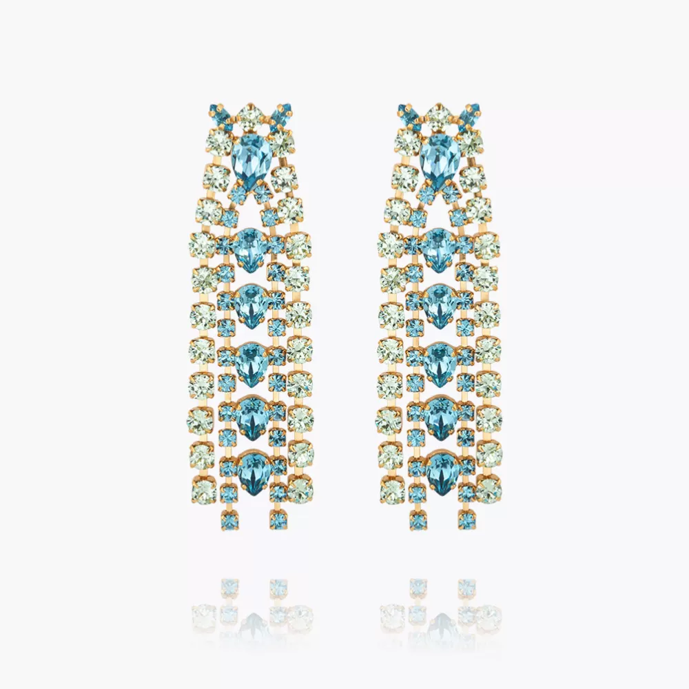 Caroline Svedbom Mini Penelope Earrings/Sea Breeze Combo