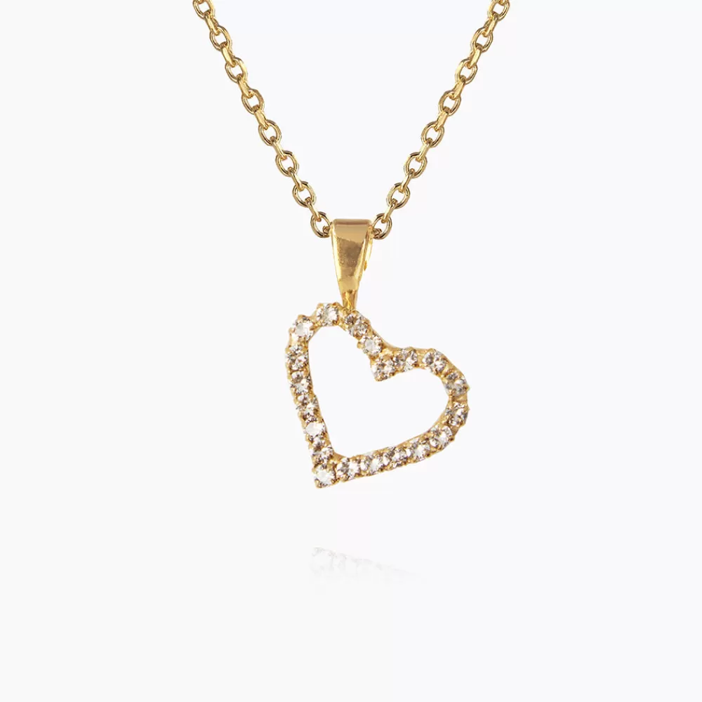 Caroline Svedbom Mini Sweetheart Necklace/Crystal