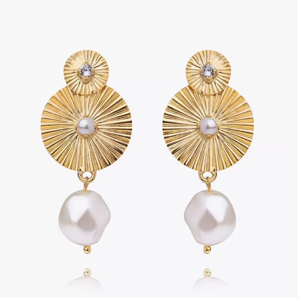 Caroline Svedbom Odessa Pearl Earrings