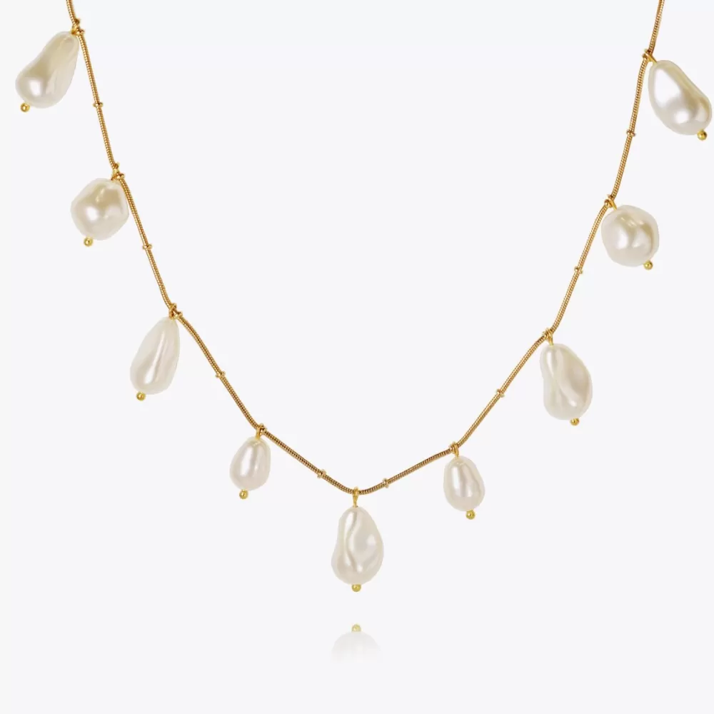 Caroline Svedbom Olympia Necklace/Pearl