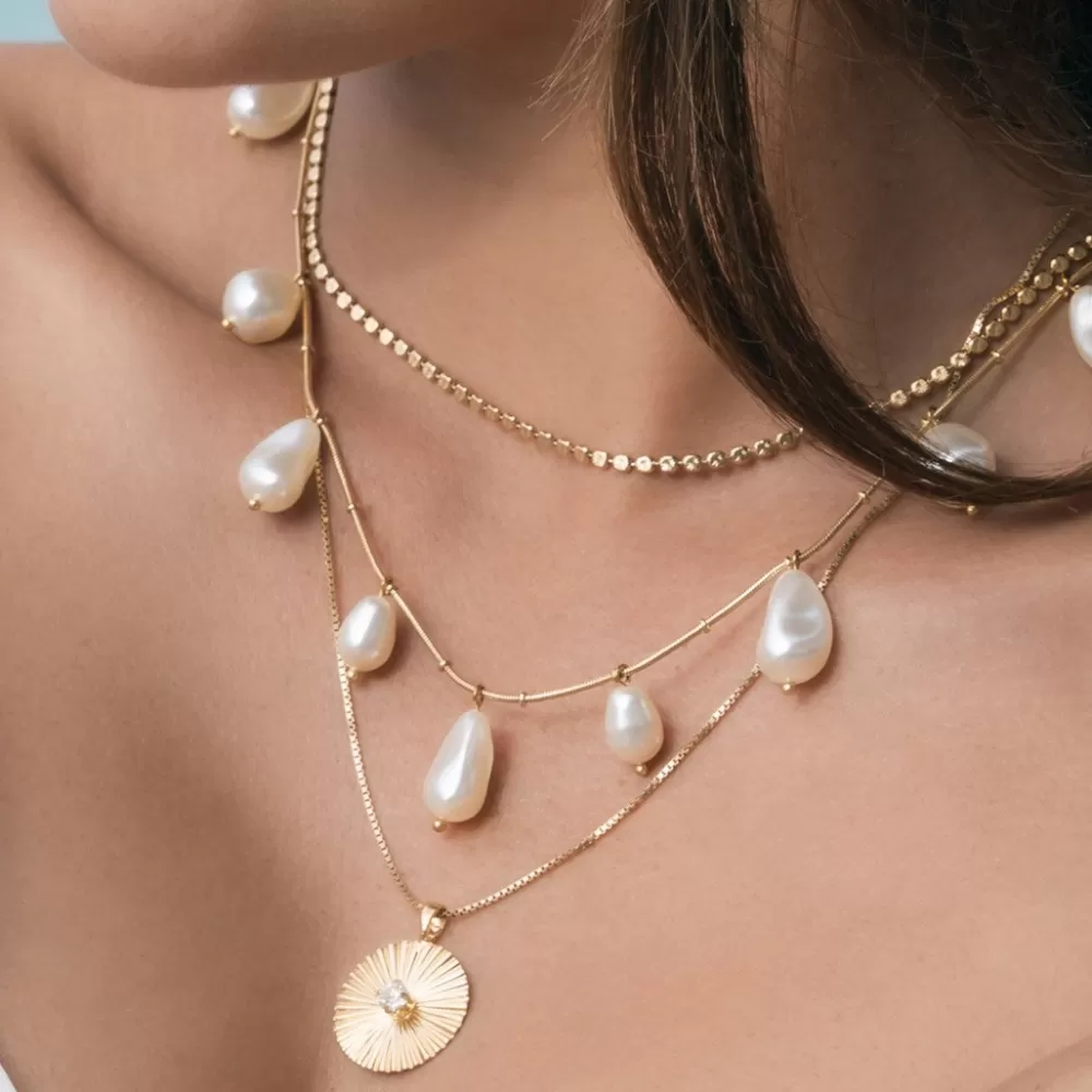 Caroline Svedbom Olympia Necklace/Pearl