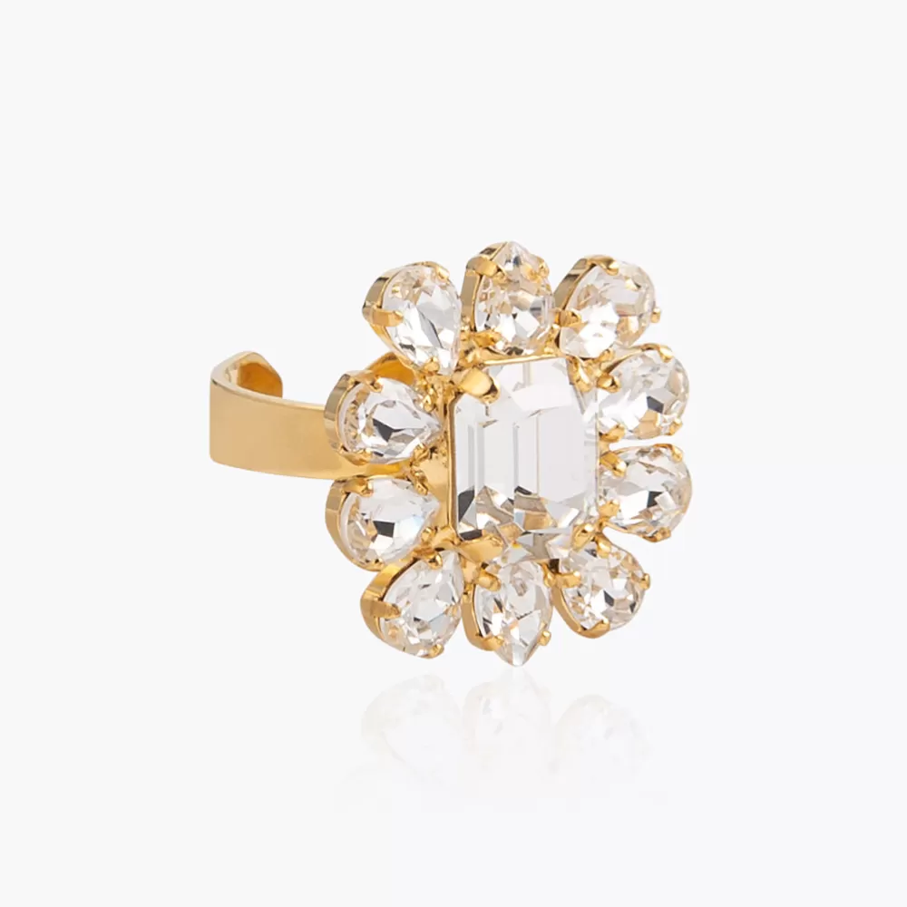 Caroline Svedbom Peony Ring/Crystal