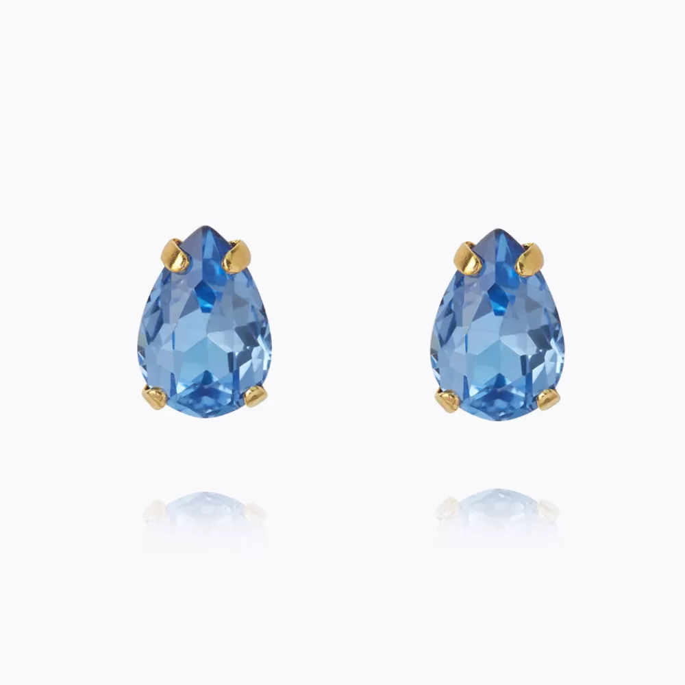 Caroline Svedbom Petite Drop Stud Earrings/Lapis