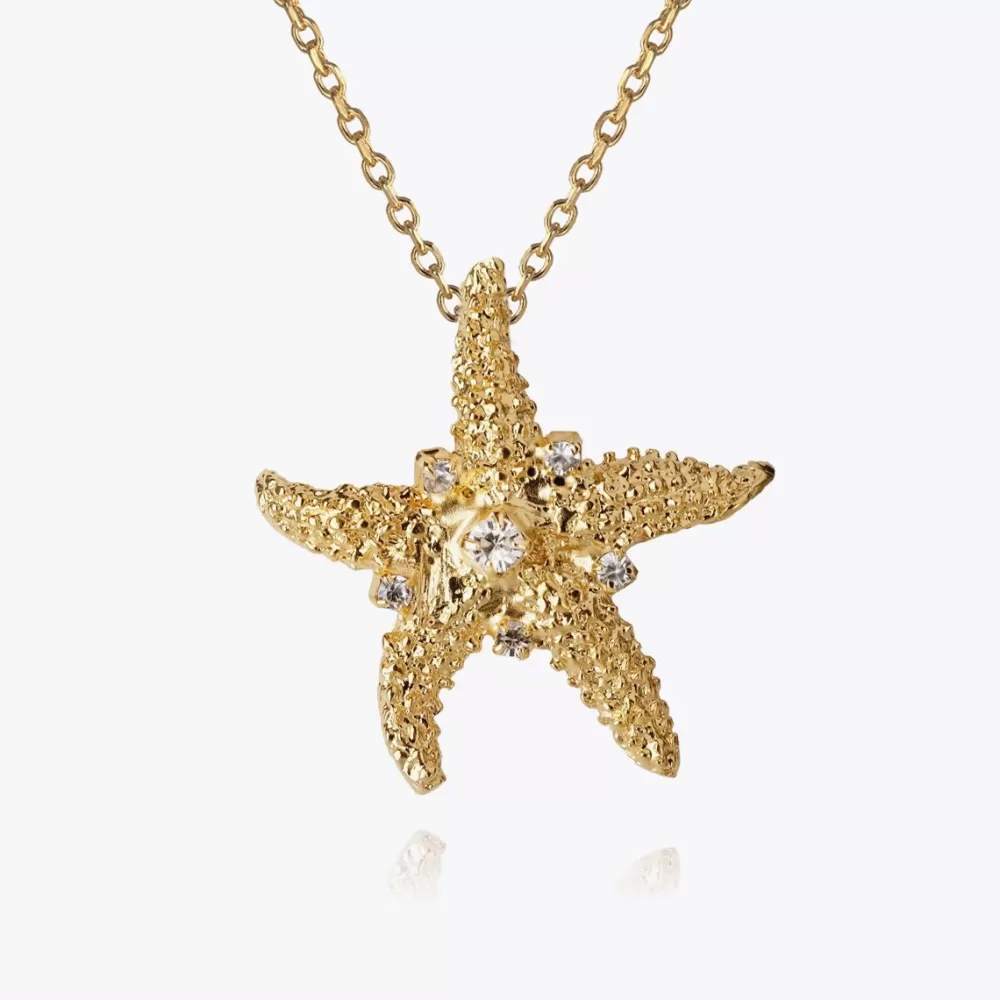 Caroline Svedbom Sea Star Necklace/Crystal