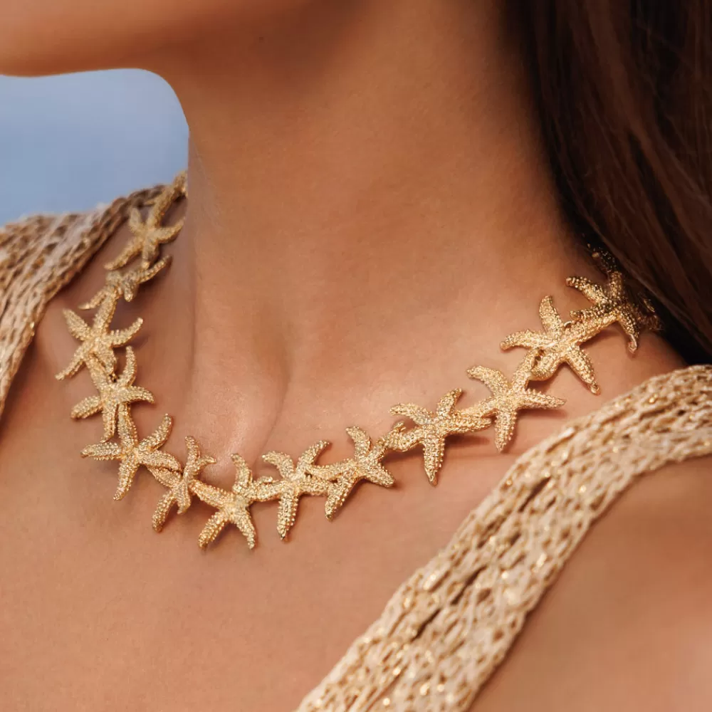 Caroline Svedbom Sea Star Statement Necklace