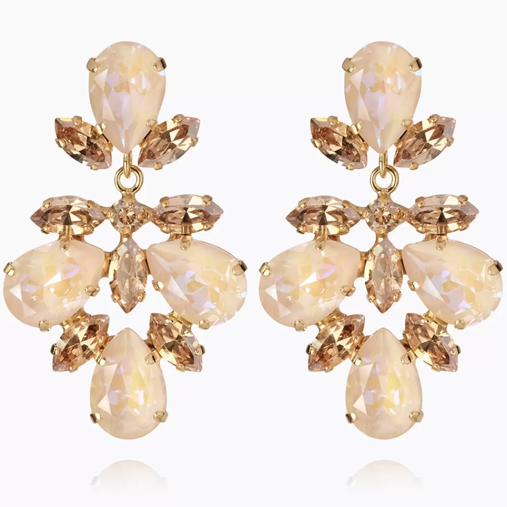 Caroline Svedbom Selene Earrings/Ivory Cream Delite