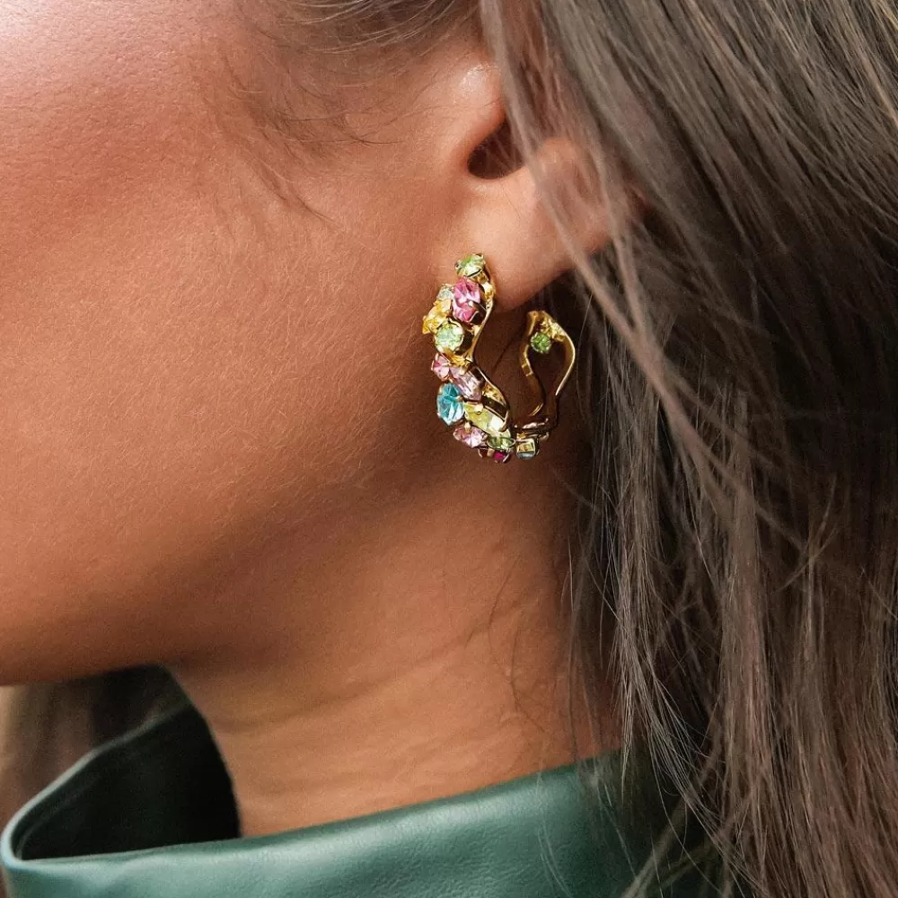 Caroline Svedbom Stella Earrings/Rainbow Combo