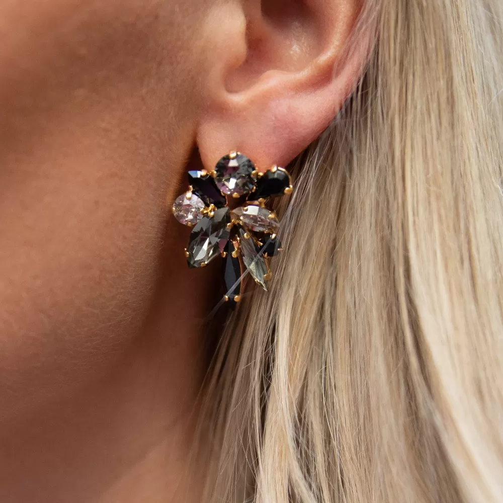 Caroline Svedbom Talia Earcuffs/Black Combo